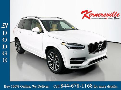 Ice White 2018 Volvo XC90 T5 Momentum