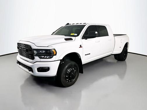 Bright White Clearcoat 2022 RAM 3500 Limited Mega Cab 4x4 6'4' Box
