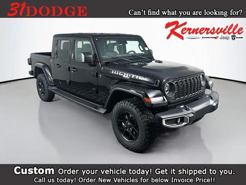 Black Clearcoat 2025 Jeep Gladiator Sport