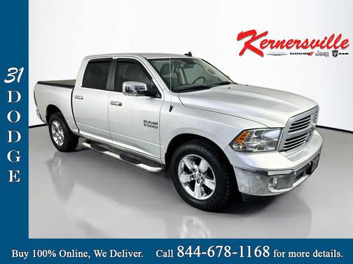 Bright Silver Metallic Clearcoat 2018 RAM 1500 Big Horn