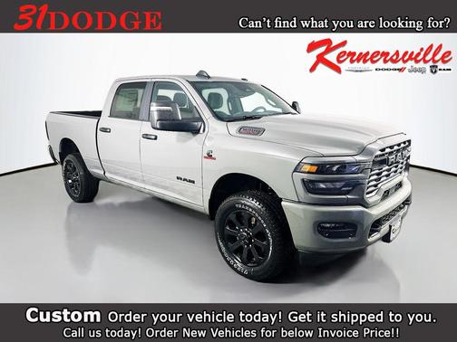Ceramic Gray Clearcoat 2026 RAM 2500 Big Horn Crew Cab 4x4 6'4' Box