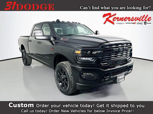 Diamond Black Crystal Pearlcoat 2026 RAM 3500 Big Horn Crew Cab 4x4 6'4' Box