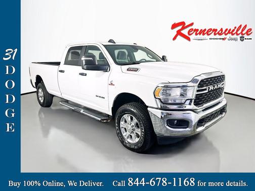 Bright White Clearcoat 2024 RAM 2500 Big Horn Crew Cab 4x4 8' Box