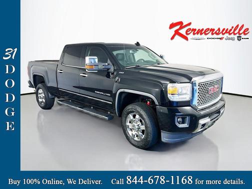 Onyx Black 2015 GMC Sierra 3500 Denali