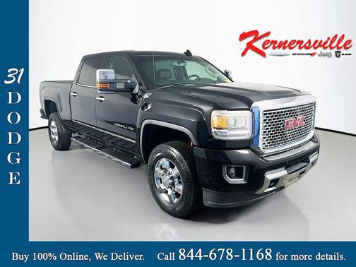 Onyx Black 2015 GMC Sierra 3500 Denali