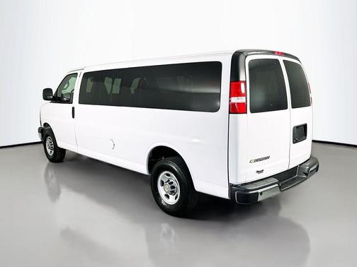 Summit White 2024 Chevrolet Express 3500 RWD 3500 Extended Wheelbase LT