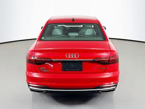 Red 2023 Audi A4 Prestige 45 TFSI S line quattro S tronic