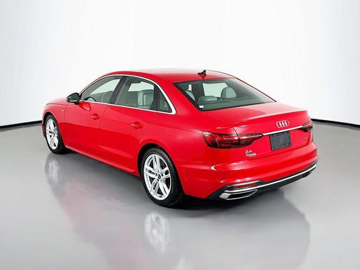 Red 2023 Audi A4 Prestige 45 TFSI S line quattro S tronic