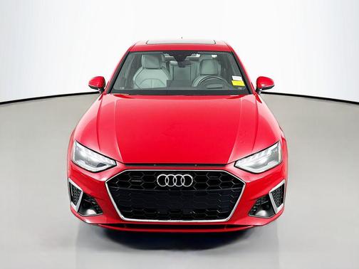 Red 2023 Audi A4 Prestige 45 TFSI S line quattro S tronic