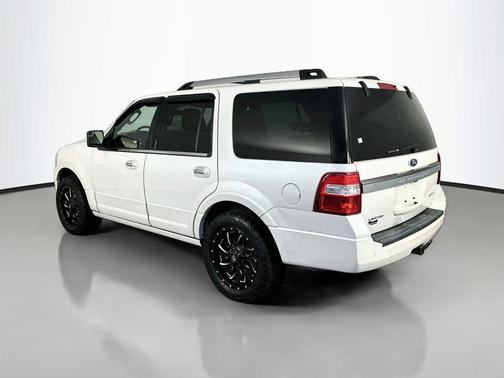 White Platinum Metallic Tri-Coat 2016 Ford Expedition Limited