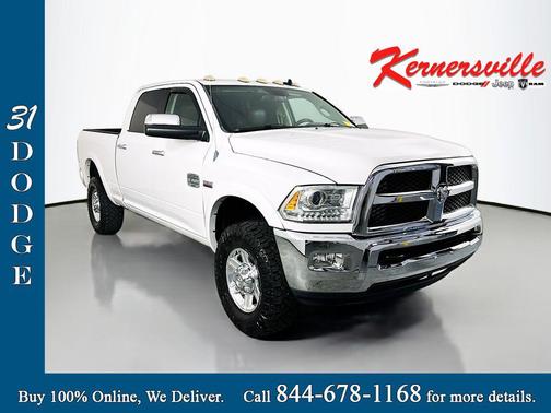 Bright White Clearcoat 2013 RAM 2500 Laramie Longhorn