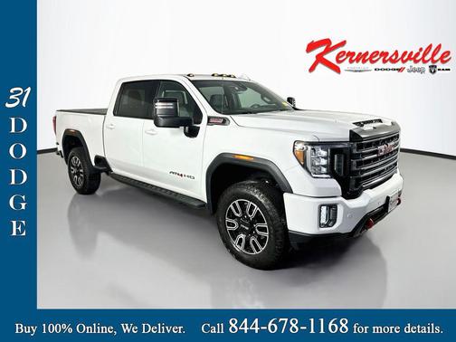 Summit White 2023 GMC Sierra 2500 AT4