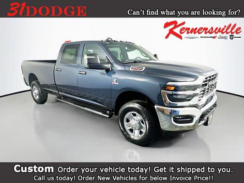 Forged Blue Metallic 2026 RAM 3500 Tradesman Crew Cab 4x4 8' Box