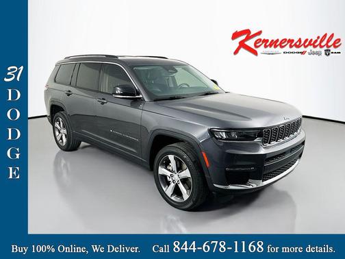 Baltic Gray Metallic Clearcoat 2022 Jeep Grand Cherokee L Limited