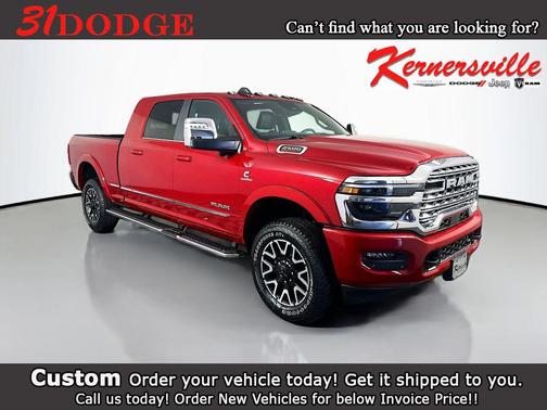 Molten Red Pearlcoat 2026 RAM 2500 Limited Mega Cab 4x4 6'4' Box