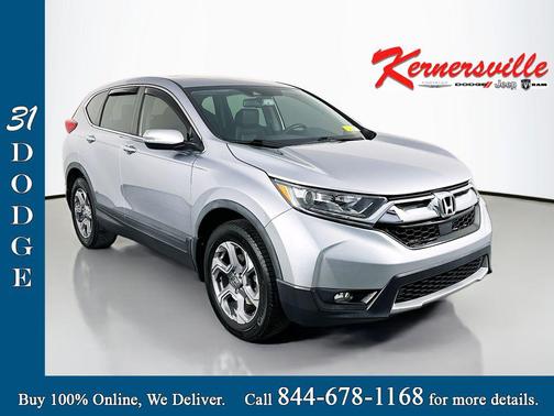 Lunar Silver Metallic 2019 Honda CR-V EX-L