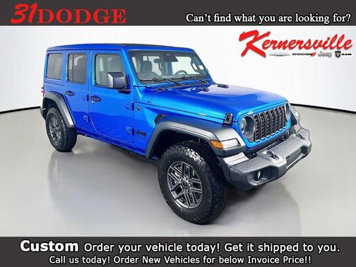 Hydro Blue Pearlcoat 2026 Jeep Wrangler Sport S
