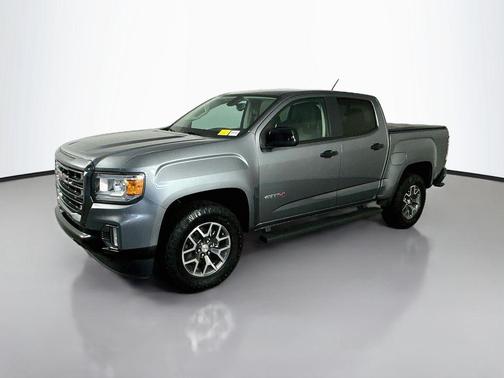 Satin Steel Metallic 2022 GMC Canyon AT4