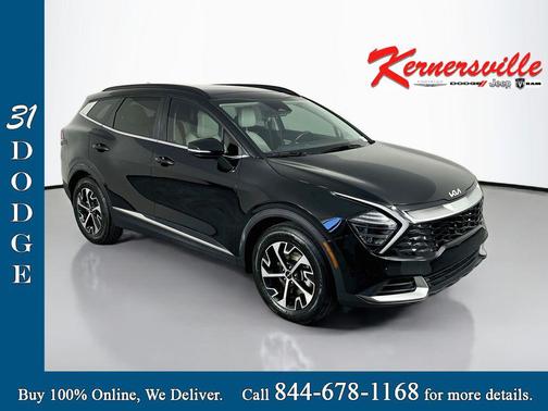 Ebony Black 2025 Kia Sportage EX
