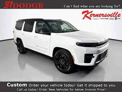 Bright White Clearcoat 2026 Jeep Grand Wagoneer Summit Reserve 4x4