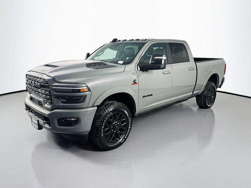 Ceramic Gray Clearcoat 2026 RAM 3500 Limited Crew Cab 4x4 6'4' Box