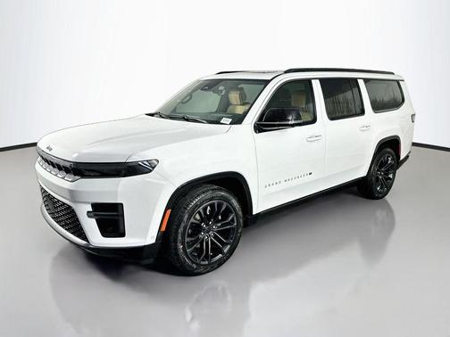 Bright White Clearcoat 2026 Jeep Grand Wagoneer L Summit Reserve 4x4