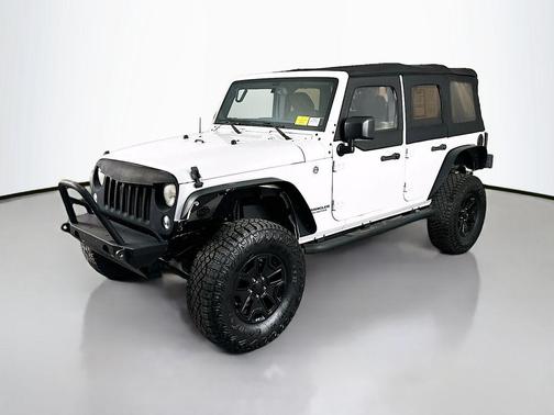 Bright White Clearcoat 2016 Jeep Wrangler Unlimited Willys Wheeler