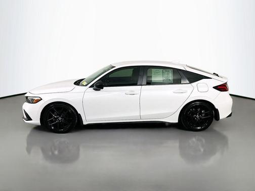 Platinum White Pearl 2024 Honda Civic Sport