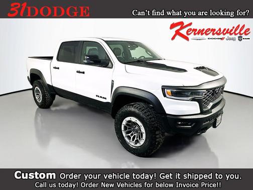 Bright White Clearcoat 2026 RAM 1500 RHO Crew Cab 4x4 5'7' Box