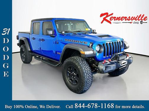 Hydro Blue Pearlcoat 2023 Jeep Gladiator Mojave 4x4