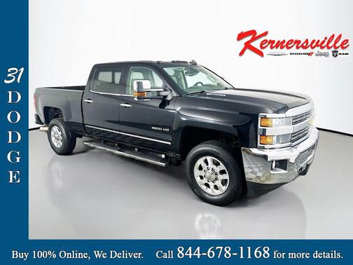 Black 2015 Chevrolet Silverado 3500 LTZ