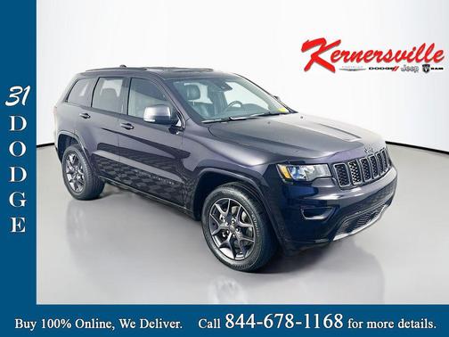Sangria Metallic Clearcoat 2021 Jeep Grand Cherokee 80th Anniversary 4x4