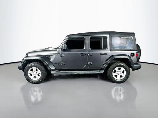 Granite Crystal Metallic Clearcoat 2022 Jeep Wrangler Unlimited Sport