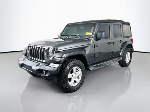 Granite Crystal Metallic Clearcoat 2022 Jeep Wrangler Unlimited Sport