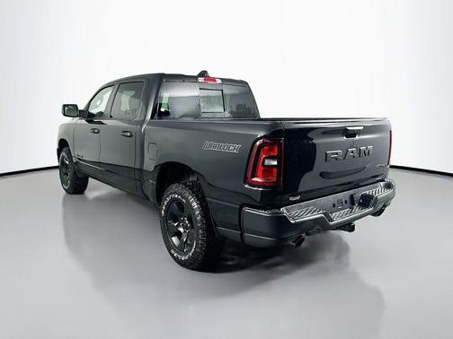 Diamond Black Crystal Pearlcoat 2026 RAM 1500 Warlock Crew Cab 4x4 5'7' Box
