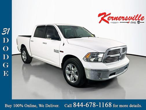 Bright White Clearcoat 2017 RAM 1500 Big Horn