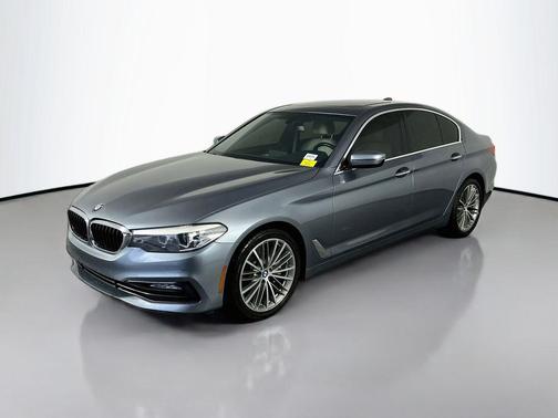 Bluestone Metallic 2017 BMW 530 530i