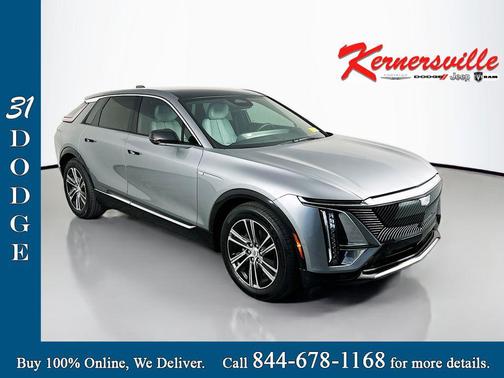 Argent Silver Metallic 2024 Cadillac LYRIQ Luxury