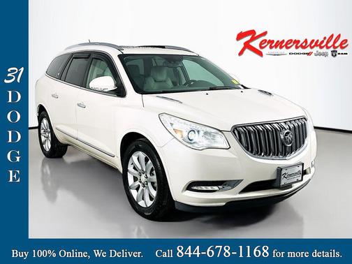 White Diamond Tricoat 2015 Buick Enclave Premium