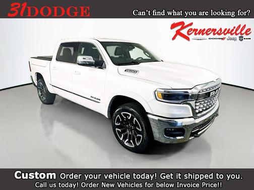 Ivory White Tri-Coat Pearlcoat 2026 RAM 1500 Limited