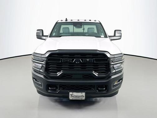 Bright White Clearcoat 2026 RAM 3500 Tradesman Regular Cab 4x4 8' Box