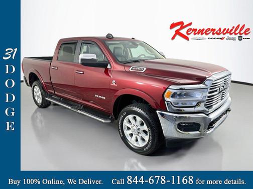 Delmonico Red Pearlcoat 2022 RAM 2500 Laramie Crew Cab 4x4 6'4' Box