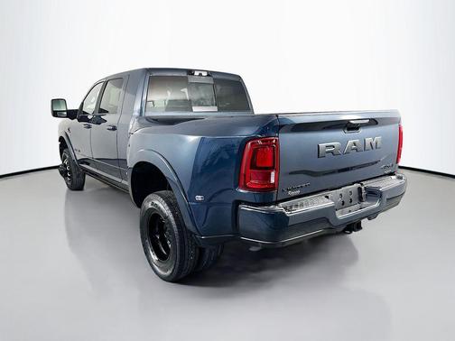 Forged Blue Metallic 2026 RAM 3500 Limited Mega Cab 4x4 6'4' Box