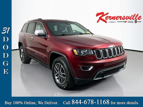 Velvet Red Pearlcoat 2022 Jeep Grand Cherokee Limited