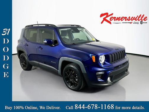 Jetset Blue Clearcoat 2019 Jeep Renegade Latitude
