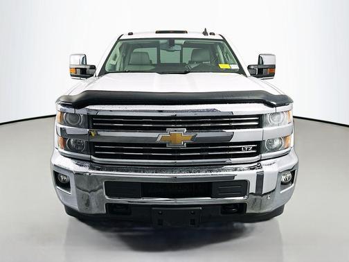 Summit White 2015 Chevrolet Silverado 3500 LTZ