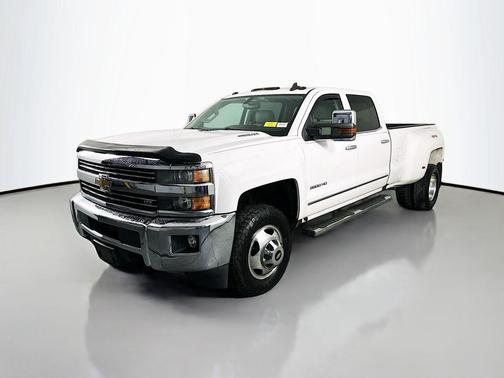 Summit White 2015 Chevrolet Silverado 3500 LTZ
