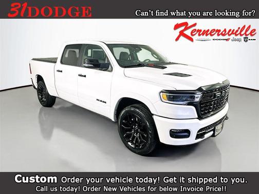 Ivory White Tri-Coat Pearlcoat 2026 RAM 1500 Limited