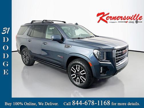 Dark Sky Metallic 2021 GMC Yukon 4WD AT4