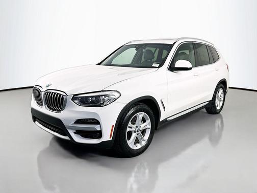 Alpine White 2020 BMW X3 sDrive30i